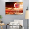 Canvas Picture Craft Full Round Mars Comes Handmade DIY Diamond Painting