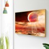 Canvas Picture Craft Full Round Mars Comes Handmade DIY Diamond Painting