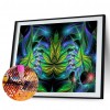 Leaf - Full Round Diamond - 30*40cm