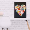 Heart - Full Round Diamond - 30x40cm