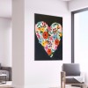 Heart - Full Round Diamond - 30x40cm