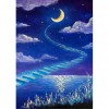 Moon Night DIY Full Drill Diamond Painting 5D Bead Craft Mosaic Picture