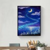 Moon Night DIY Full Drill Diamond Painting 5D Bead Craft Mosaic Picture