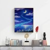 Moon Night DIY Full Drill Diamond Painting 5D Bead Craft Mosaic Picture