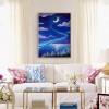 Moon Night DIY Full Drill Diamond Painting 5D Bead Craft Mosaic Picture