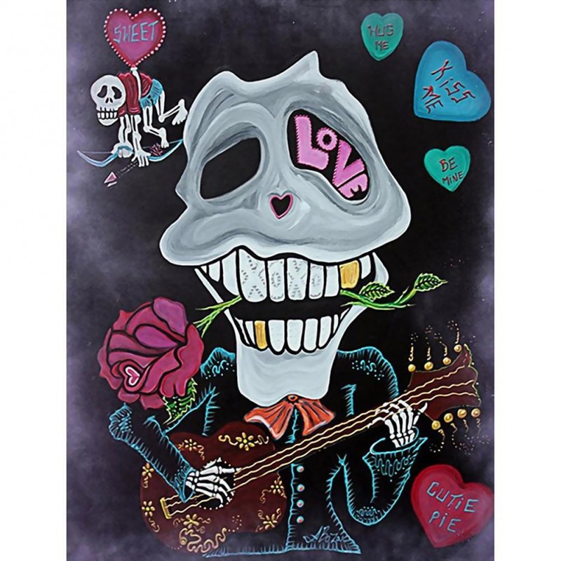 Skull - 5D DIY Round...