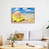Beach Hat - Full Square Diamond - 50x40cm