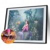 Mermaid World - Full Round Diamond - 40*30cm