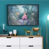 Mermaid World - Full Round Diamond - 40*30cm