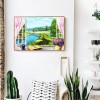 River Outside The Stereo Window - Full Round Diamond - 40*30cm