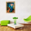 Buddha Religous - Partial Round Diamond - 30x40cm