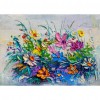 Flower Plant s - Full Round Diamond - 40x30cm