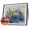 Flower Plant s - Full Round Diamond - 40x30cm