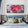 Graffiti Woman - Full Round Diamond - 85x45cm