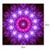 Purple Flower - Full Round Diamond - 30x30cm