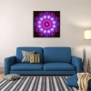 Purple Flower - Full Round Diamond - 30x30cm
