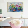 Flower Plant s - Full Round Diamond - 40x30cm