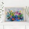 Flower Plant s - Full Round Diamond - 40x30cm