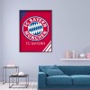 Bayern Munich Club Logo - Full Round Diamond - 30*40cm