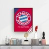Bayern Munich Club Logo - Full Round Diamond - 30*40cm