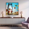 Picture In A Bottle - Full Round Diamond - 30*30cm