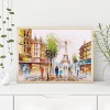 The Eiffel Tower - Full Round Diamond - 40*30cm