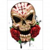 Skull Rose  - Full Diamond Painting - 30x40cm