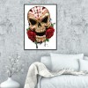 Skull Rose  - Full Diamond Painting - 30x40cm