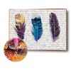 Feather - Full Round Diamond - 40*30cm