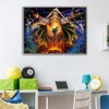 Sorcerer - Partial Round Diamond - 30x40cm