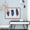 Feather - Full Round Diamond - 40*30cm