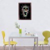 Skull - Full Round Diamond - 30x40cm