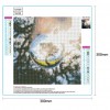Tree Ball - Full Round Diamond - 30x30cm