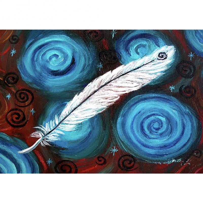 Spiral Feathers - Fu...