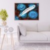 Spiral Feathers - Full Round Diamond - 40x30cm