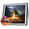 Lightning Tree - Full Round Diamond - 30*40cm