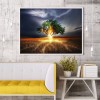 Lightning Tree - Full Round Diamond - 30*40cm