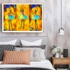 Abstract Ballet - Full Round Diamond - 40x30cm
