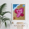 Beach Slippers - Full Round Diamond - 30x40cm