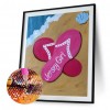 Beach Slippers - Full Round Diamond - 30x40cm