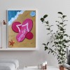 Beach Slippers - Full Round Diamond - 30x40cm