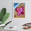 Beach Slippers - Full Round Diamond - 30x40cm