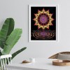 Mandala Flower - Full Round Diamond - 30x40cm