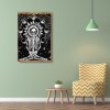Skull  - Full Round Diamond - 40x30cm