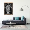 Skull  - Full Round Diamond - 40x30cm