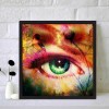 Eye Colorful World - Full Round Diamond - 30x30cm