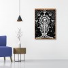 Skull  - Full Round Diamond - 40x30cm