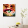 Eye Colorful World - Full Round Diamond - 30x30cm