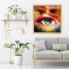Eye Colorful World - Full Round Diamond - 30x30cm