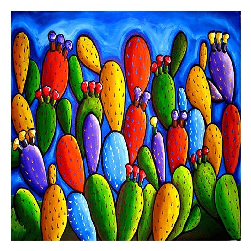 Colorful Cactuse - F...